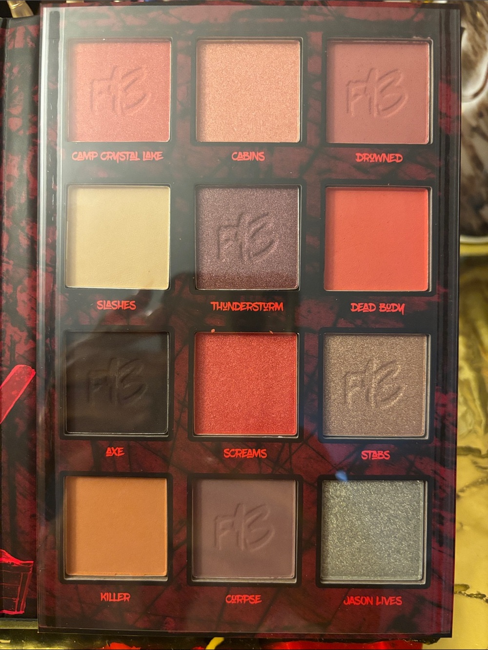 Friday The 13th Eyeshadow Palette NWT - Picture 2 of 4